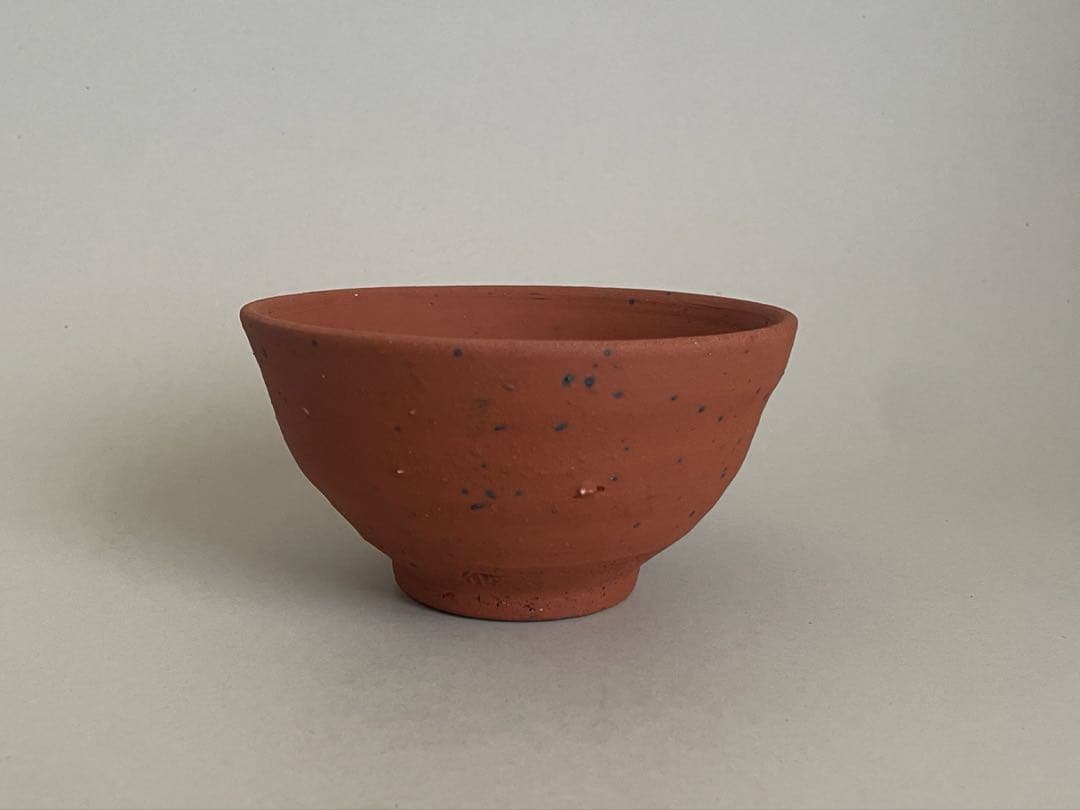 美品 中川伊作 南蛮焼茶碗 沖縄 知花窯 共箱・共布付き 茶道具 琉球 壺屋焼