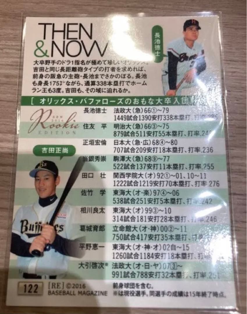 【おまけ付き】BBM 30th 30周年 吉田正尚 オールスター  25シリ