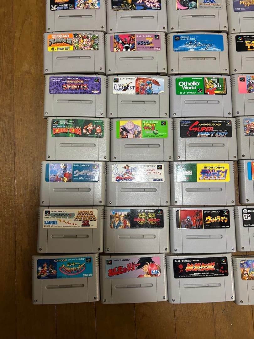 スーパーファミコンソフトまとめ売り　①