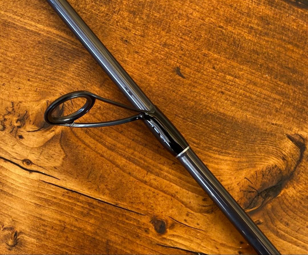 スピニングロッド　S702ML バスロッド　バス釣り　トラウト　ウッドグリップ