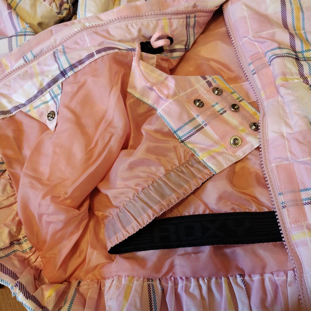 ROXY　スキーウエア　スノーボードウェア　キッズ　雪遊び　セット　ピンク