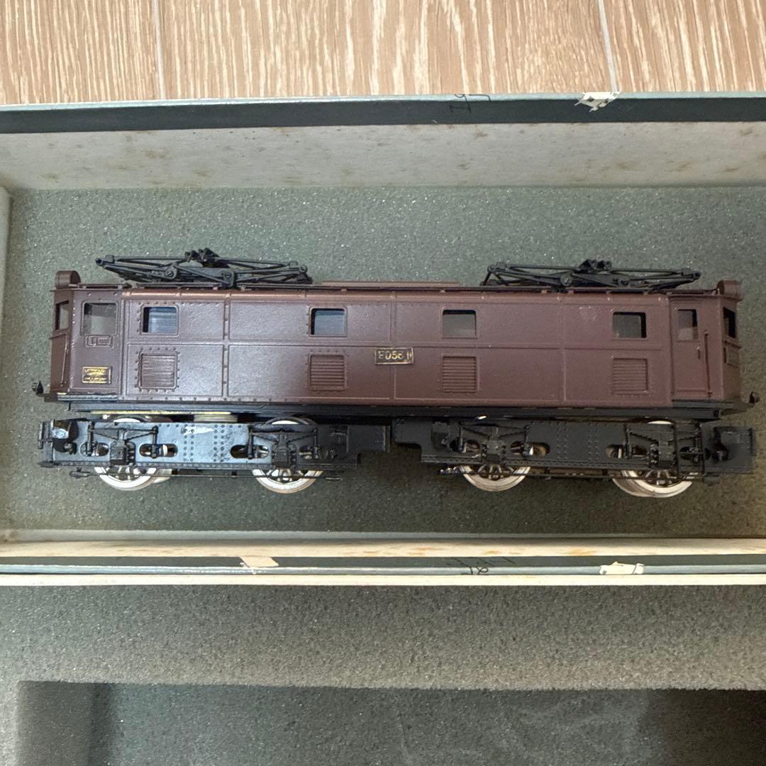 鉄道模型社 ED56形 電気機関車 HOゲージ 完成品 ビンテージ 金属モデル