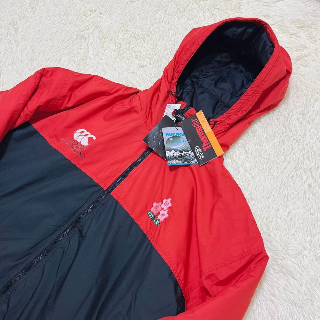 【新品タグ付き・希少】カンタベリー　ロングダウンコート　ラグビー日本代表　洗える