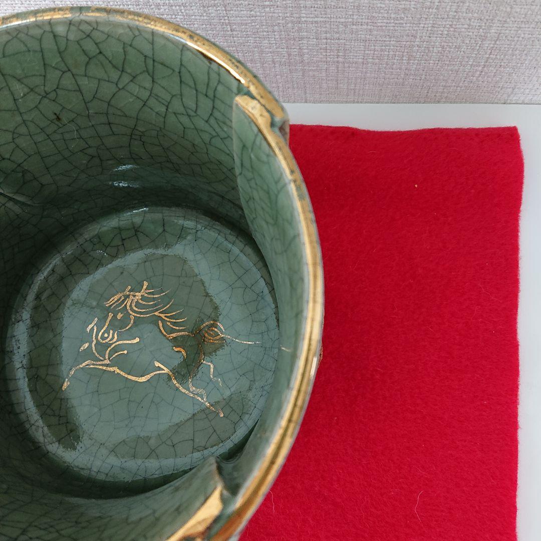 相馬焼 建水 希少 美品