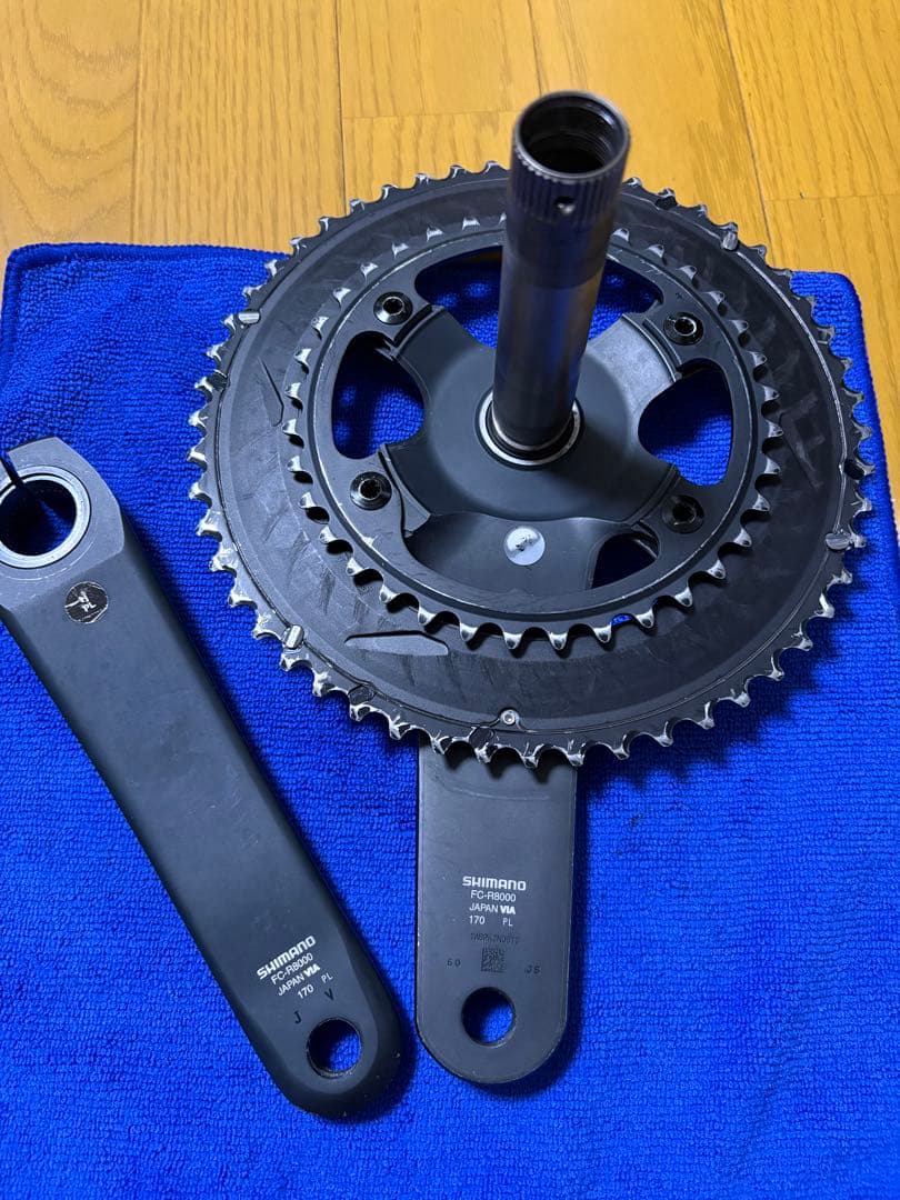 きゃびあさん用ULTEGRA クランクセット R8000 170mm