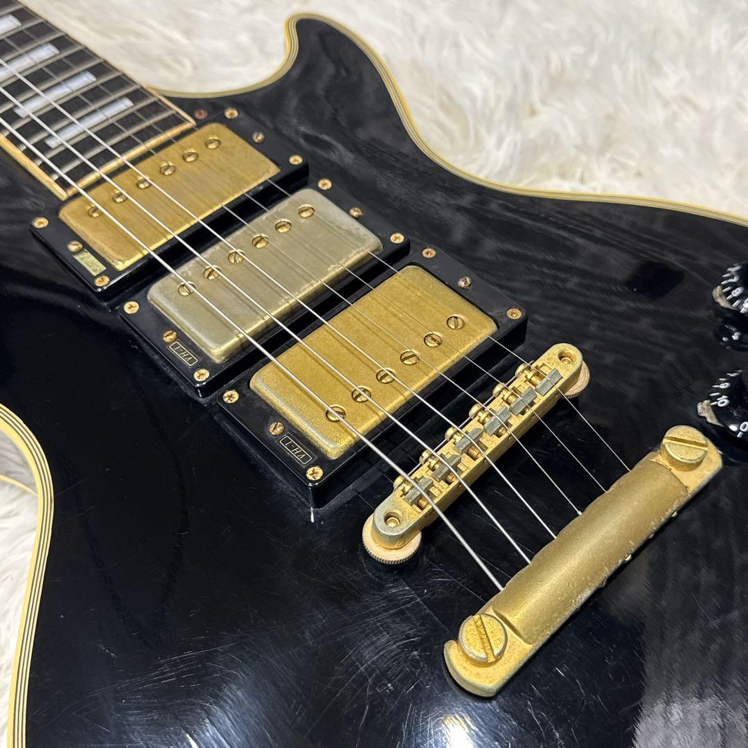 Burny RLC レスポールカスタム　 3PU 3ハム 日本製 バーニー