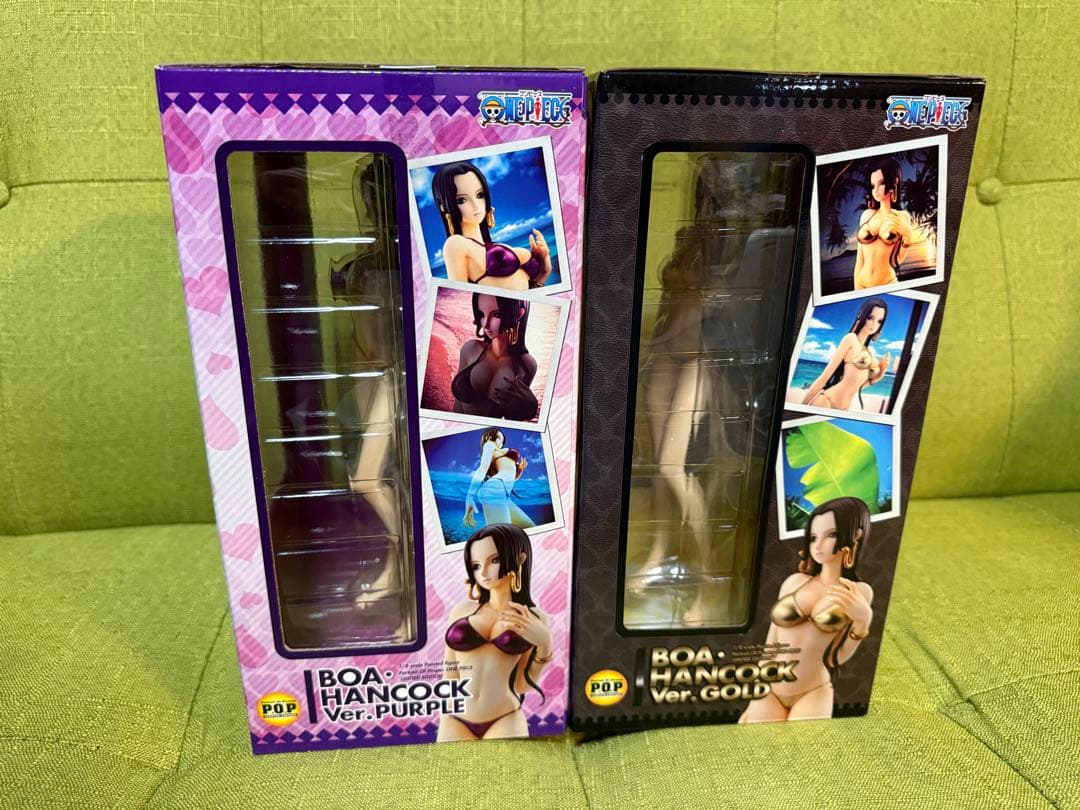 ONE PIECE ハンコック POP Ver.GOLD PURPLE 2点