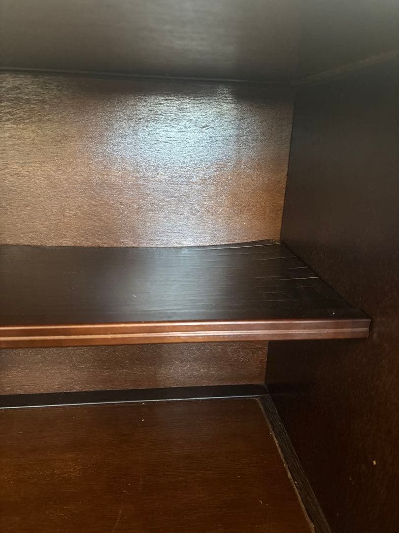 英国クラシック キャビネット アンティーク 食器棚 飾り棚 カップボード 収納