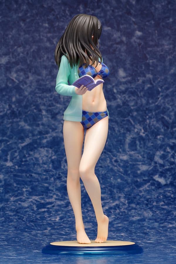 鷺沢文香 ［紺碧の境界］水着 フィギュア　WAVE 1/8