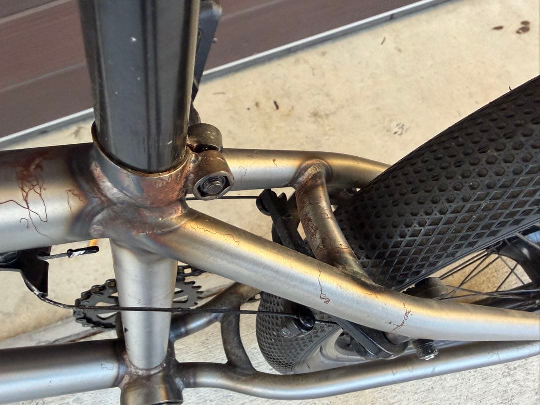 BMX CULT gateway 20インチ　シルバーブラック（値下げしました）