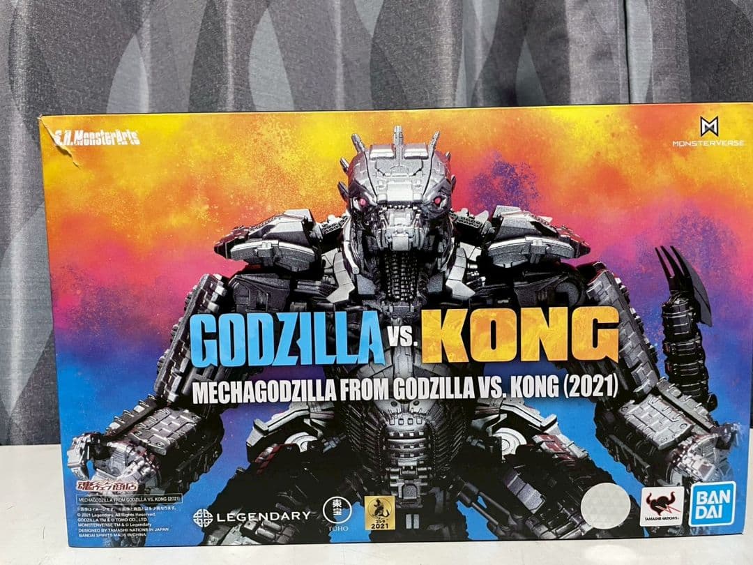 ゴジラ2021&メカゴジラ2021　SH.モンスターアーツ【中古】箱いたみ