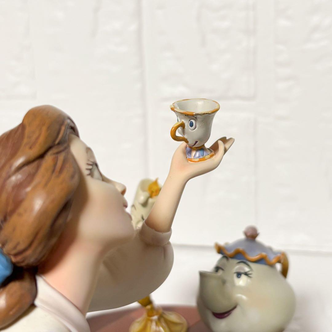 ディズニー　美女と野獣　ベル　小物入れ　置物