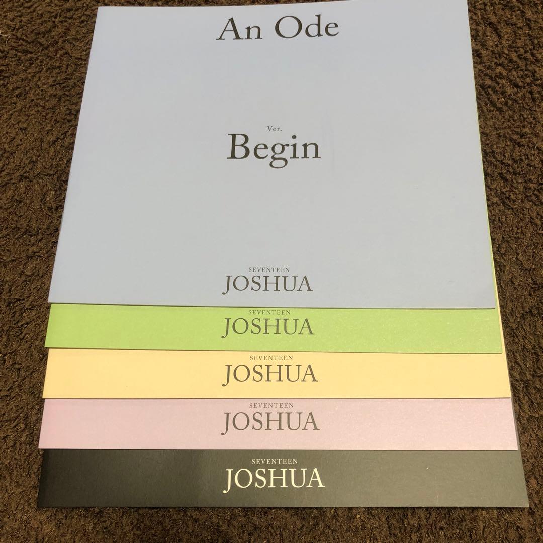 seventeen ジョシュア an ode トレカ まとめ コンプ