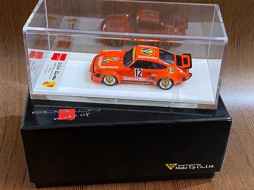 メイクアップ 1/43 ポルシェ 934 MAX MORITZ Winner