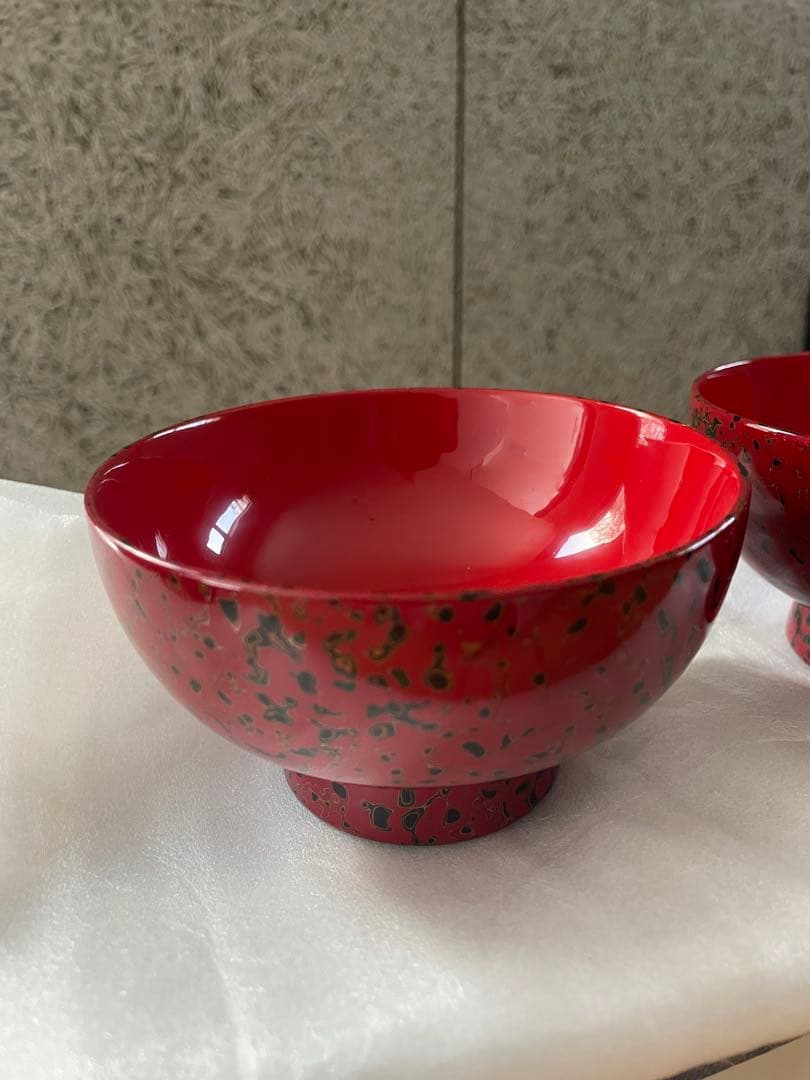 津軽塗　お椀　天然木