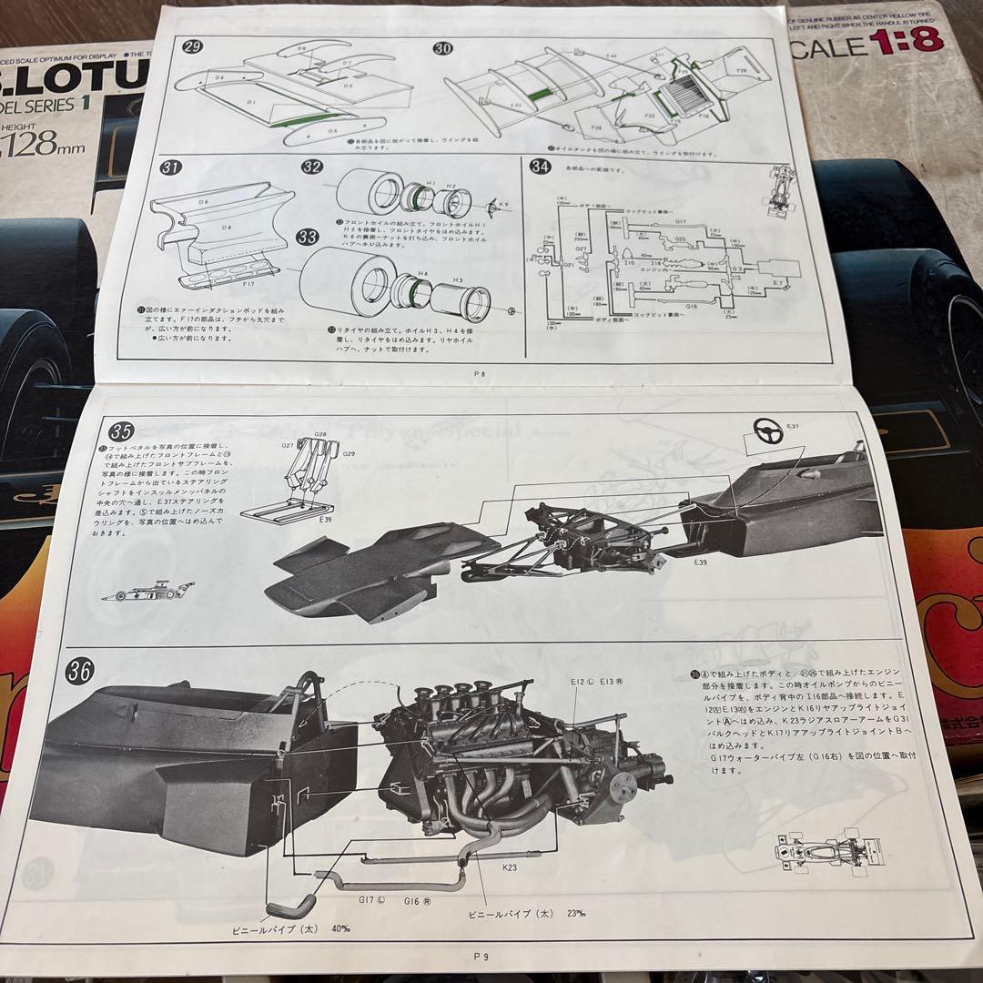 超貴重！　永代　1/ 8 ロータス72D John Player Special