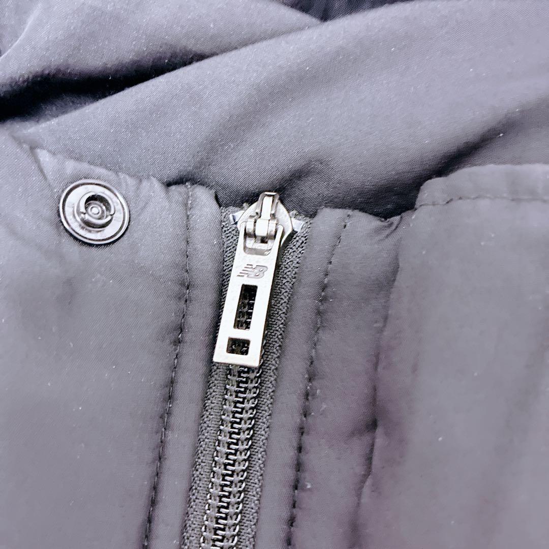 newbalance ニューバランス ベンチコート メンズ　Lサイズ ブラック