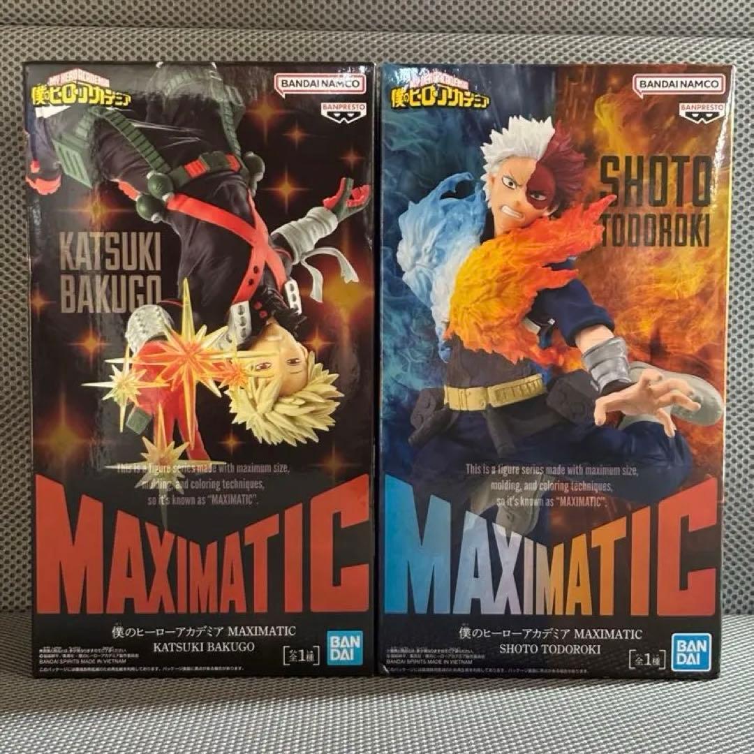 僕のヒーローアカデミア MAXIMATIC ①爆豪勝己 ②轟焦凍