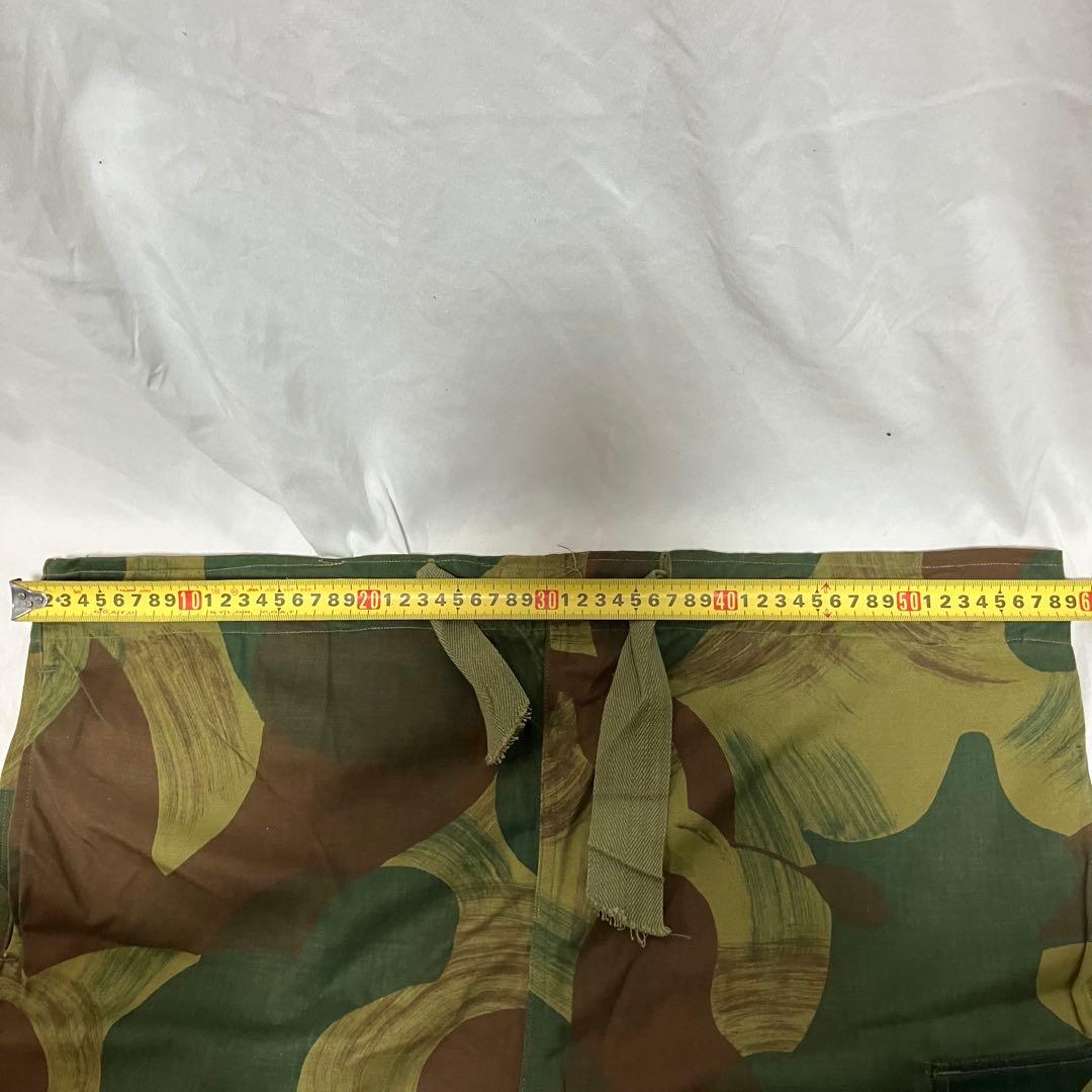 ベルギー軍　50's ブラッシュストロークカモ　dead stock 実物　前期