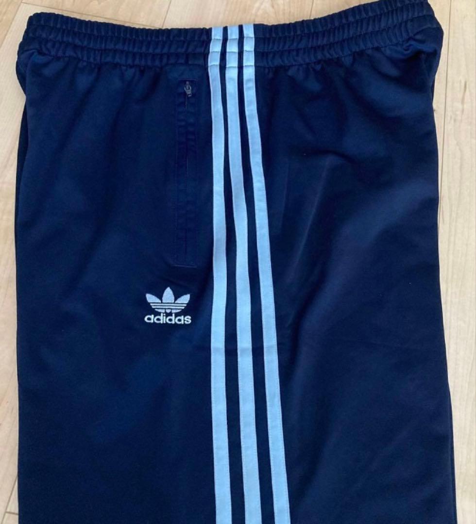 新品未使用y2k常田大希adidasジャージトラックパンツネイビー×ブルー　L