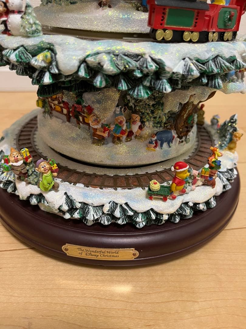 【動作確認済み】ワンダフル ワールドオブディズニー クリスマスツリーオルゴール
