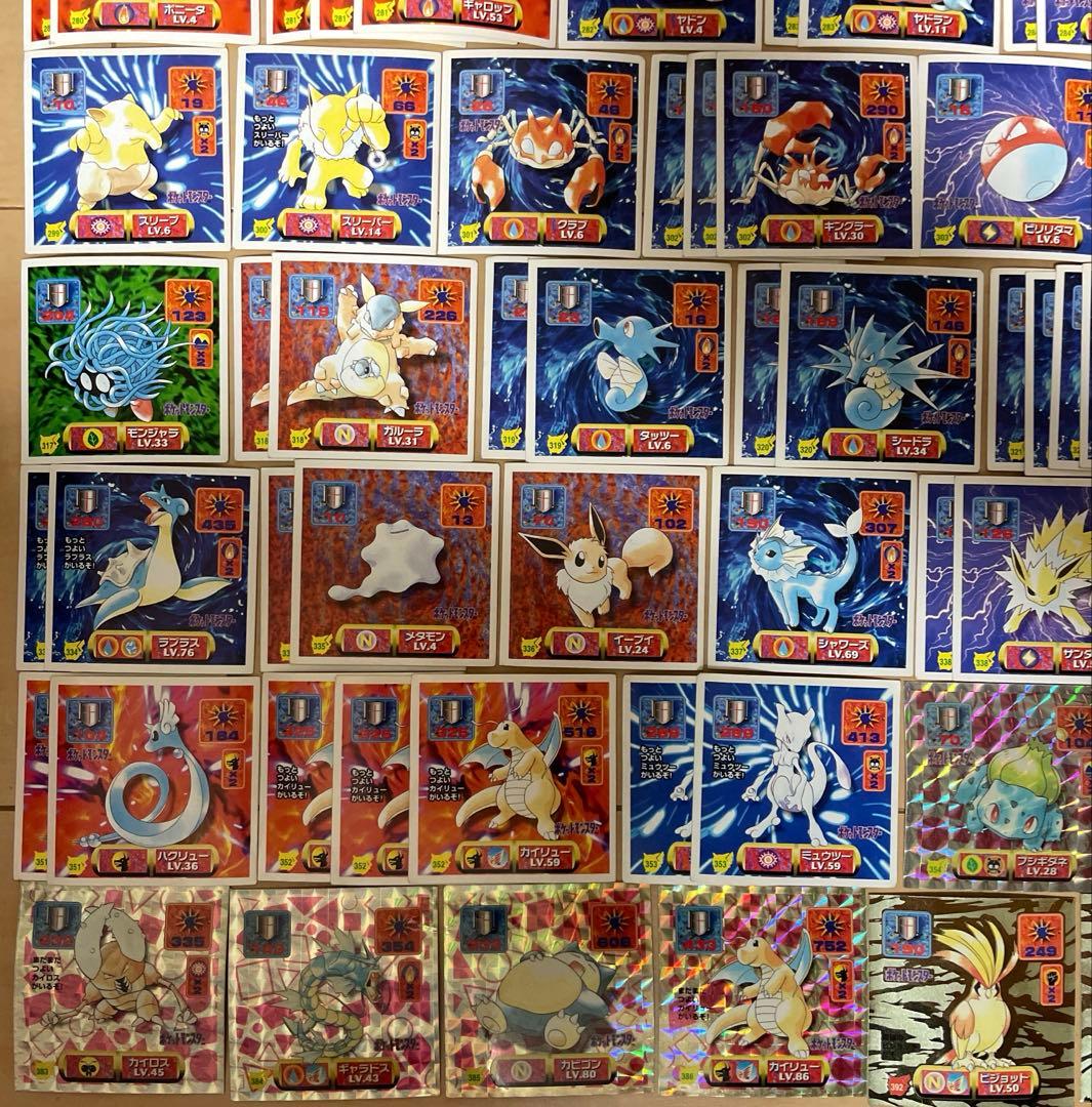 ポケモンシール烈伝改345枚 まとめ売り 専用シールケース付き