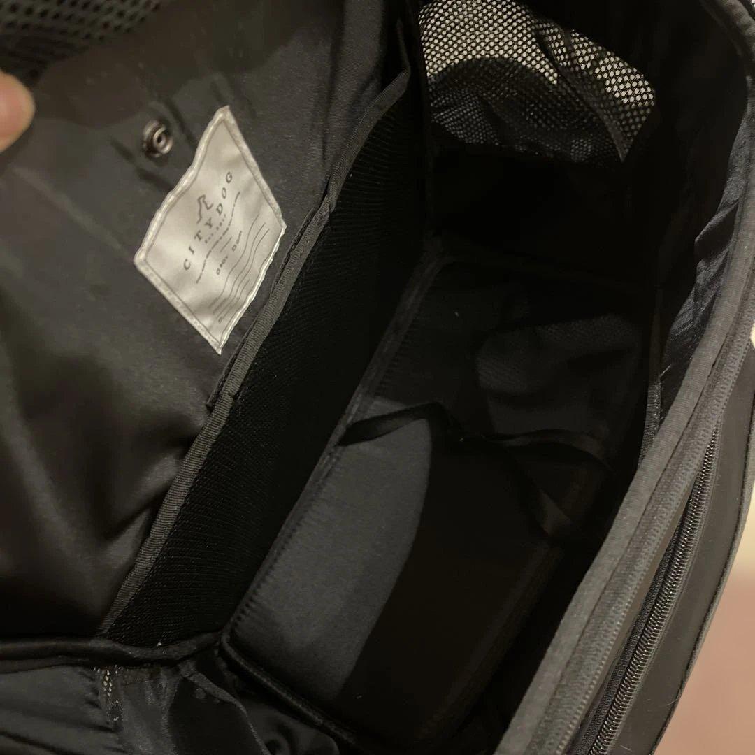 CITYDOG ネオプレーンバックパックキャリー　黒　Lサイズ