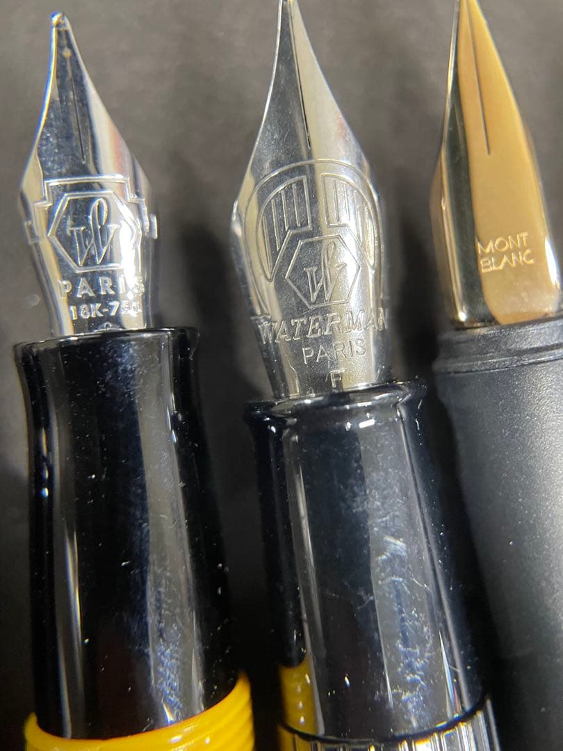 d*3様 MONTLANC Pelikan Waterman 万年筆セット 未使