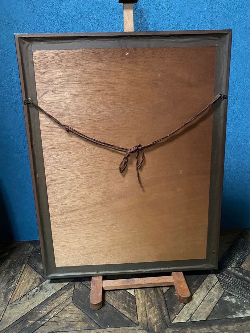 額縁 版画 昭和レトロ 当時物 絵 インテリア