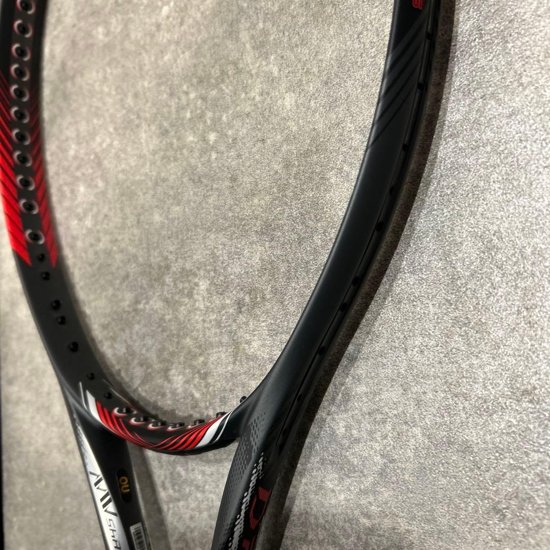 D FORCE V-TOUR新品 0U ソフトテニスラケット ブラック/レッド