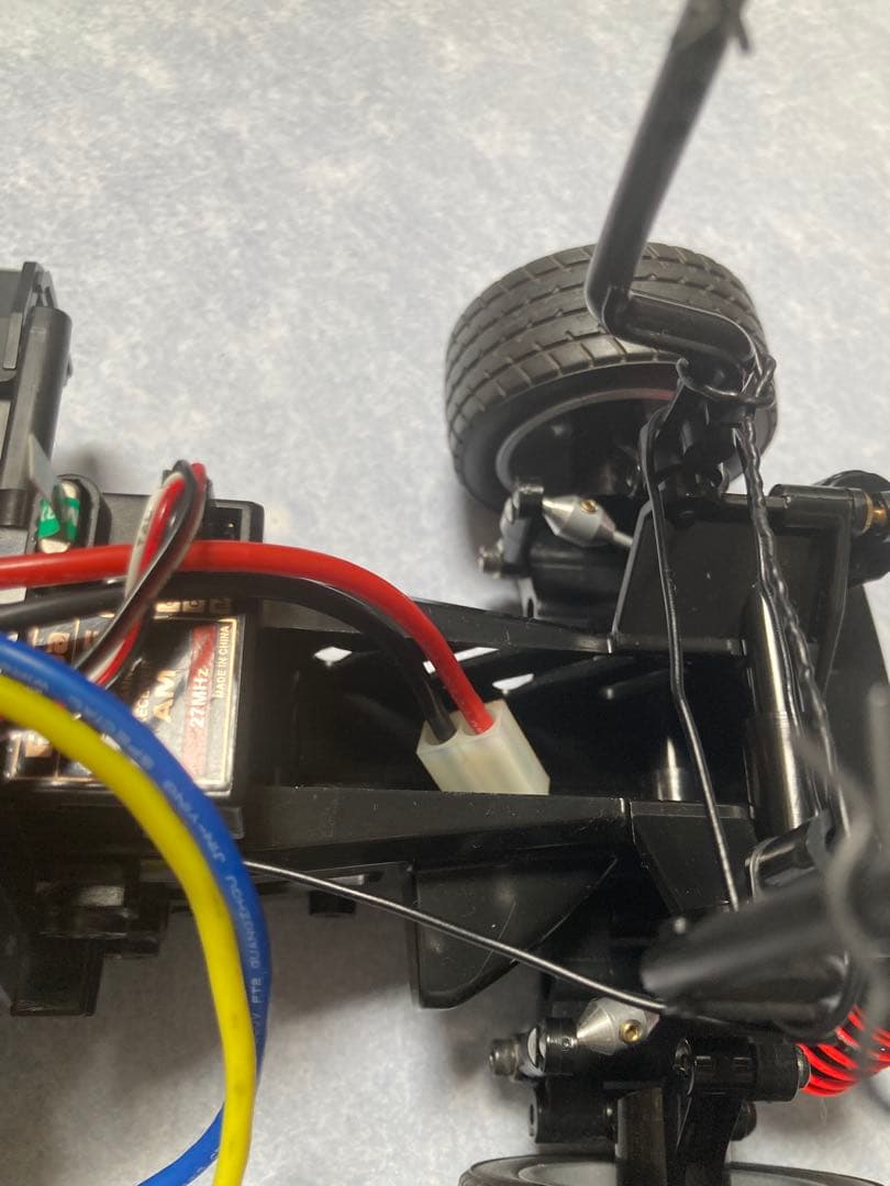 【タミヤRCカー】1/10ローバーミニクーパークーパー未走行品•メカ、プロポ付き