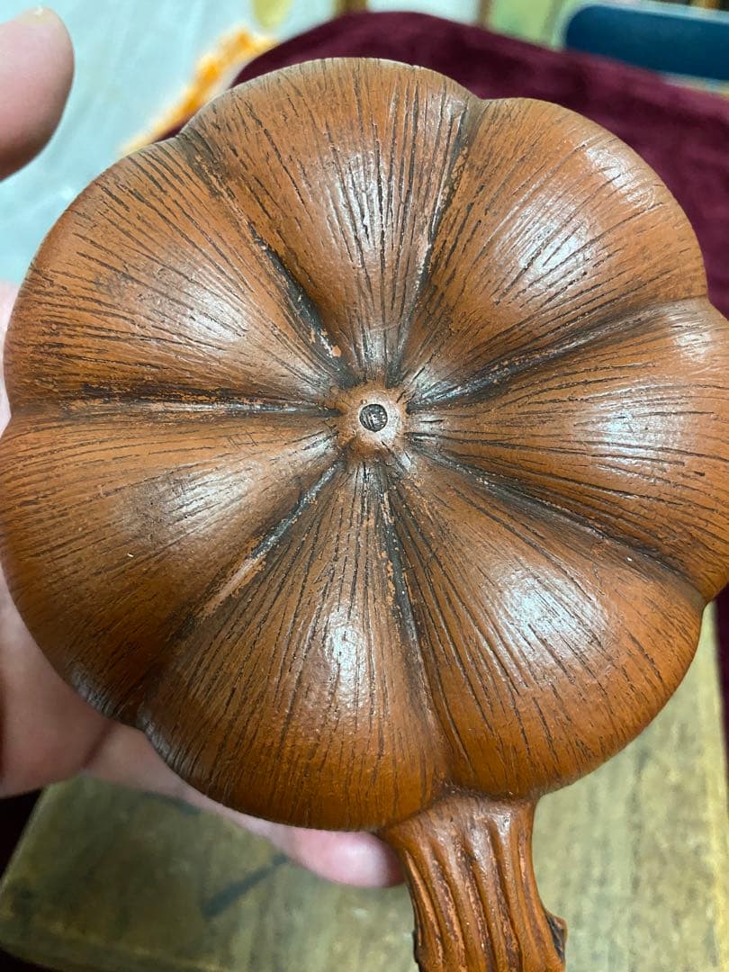 朱泥 急須 南瓜壷 唐物 茶道具