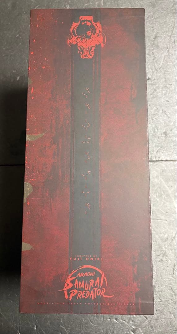 ホットトイズ 1/6 赤鬼サムライ プレデター ボーナス付き 開封品