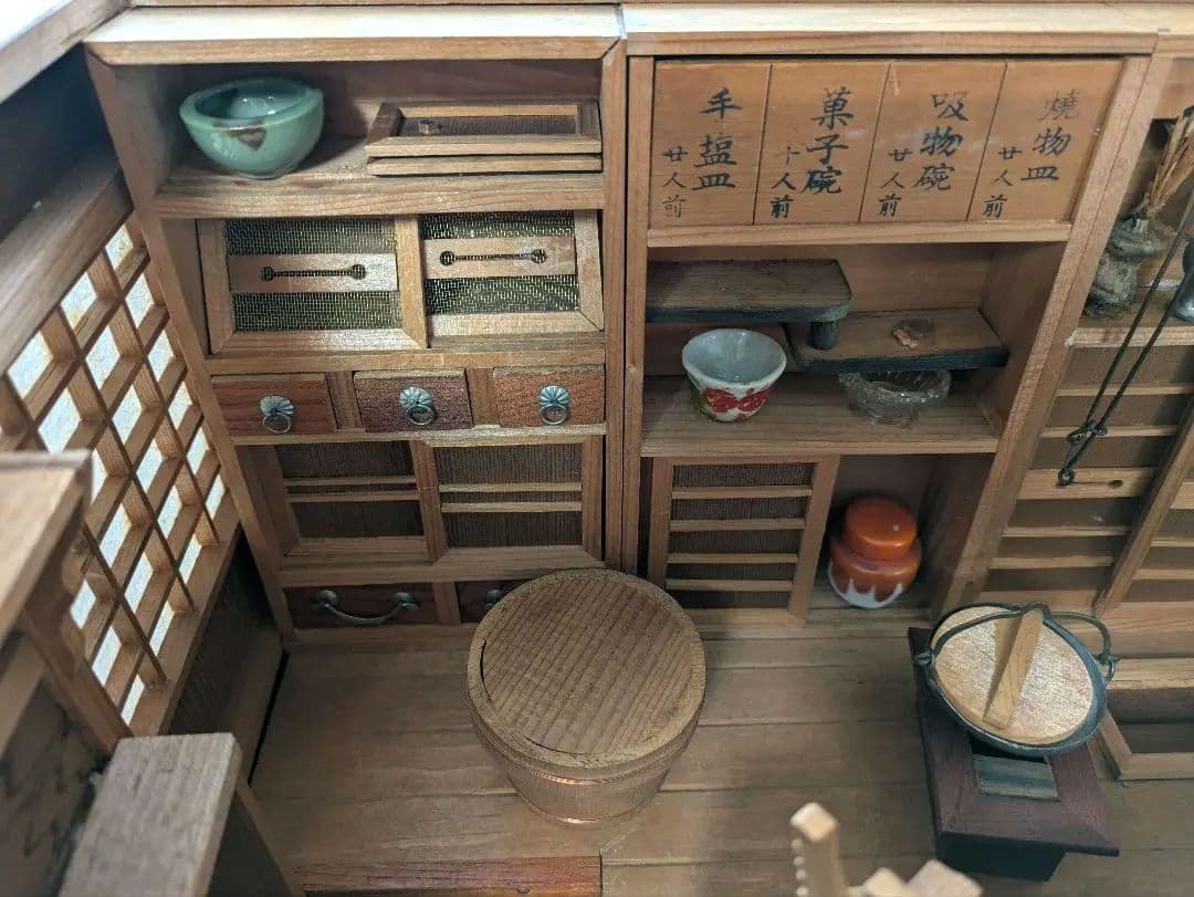 希少 勝手道具 台所 雛道具 水屋 ひな祭り 雛人形 ミニチュア アンティーク