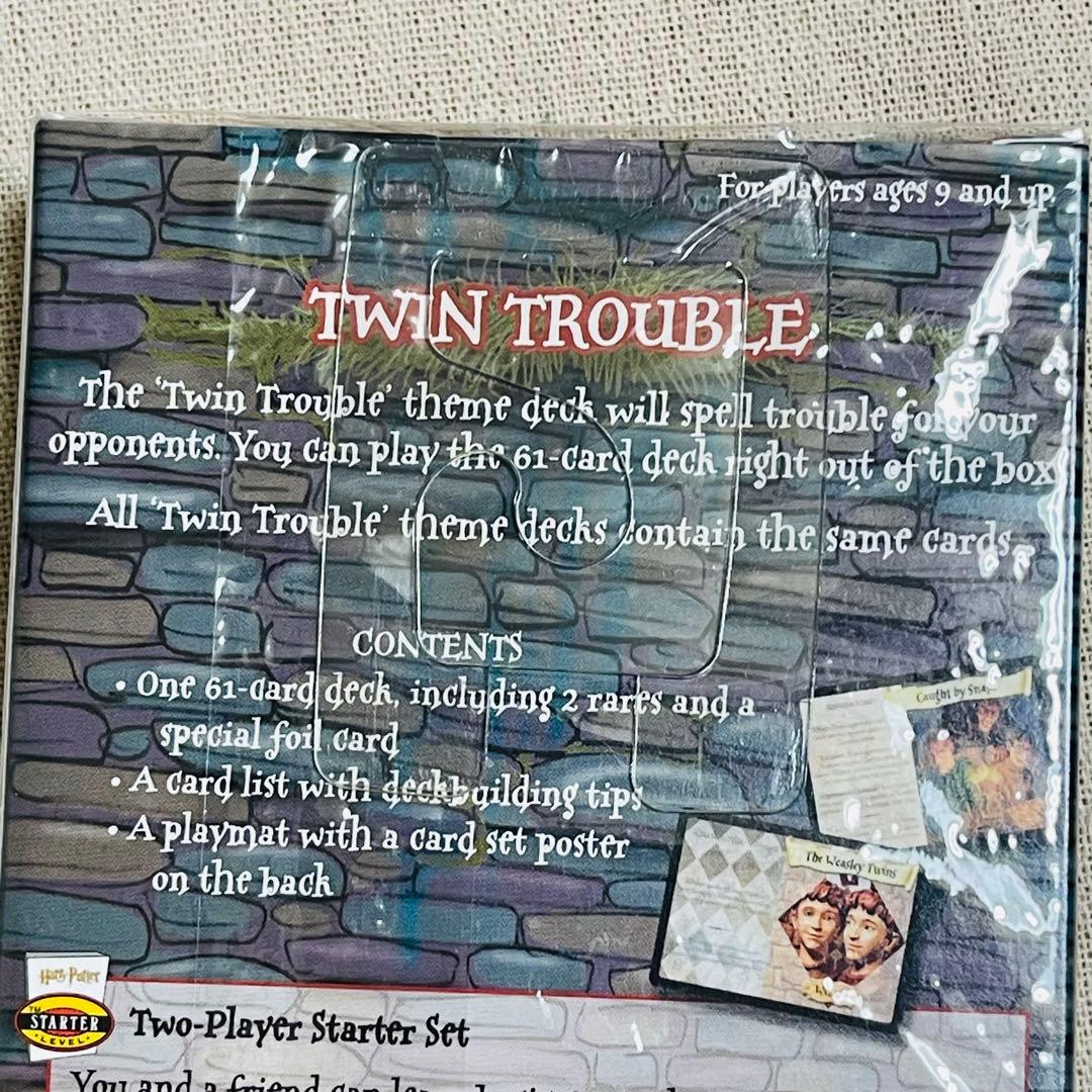 新品　ハリーポッターと秘密の部屋　トレカ　パーシーデッキ＆ツインデッキ　セット