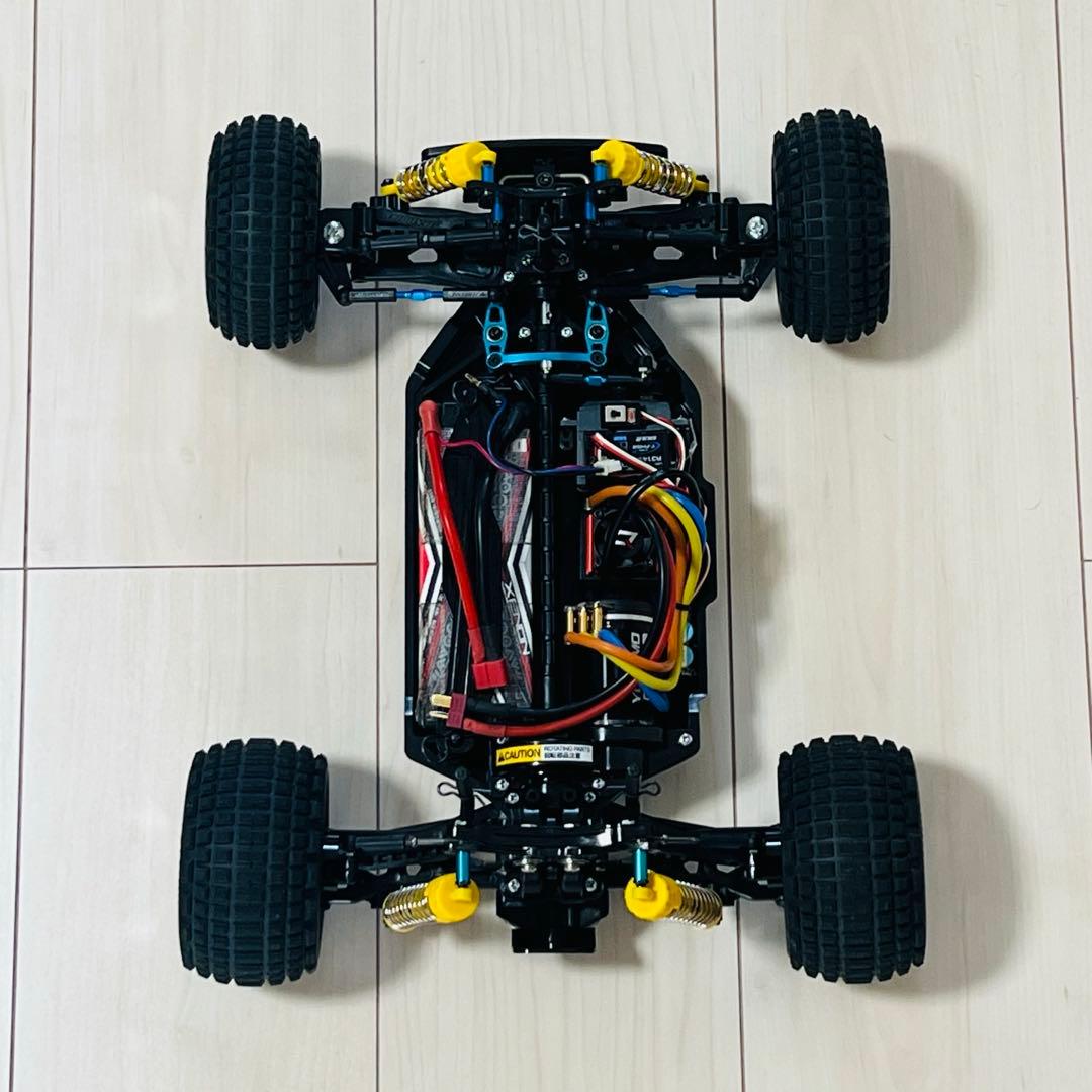 ラジコン　くまモンバギー4WD TT02B メカレス車体ボディー　540モーター