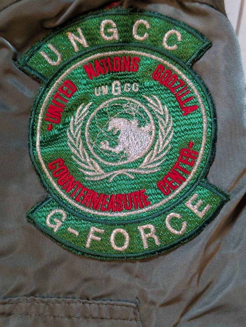 ALPHA コレクション放出【VSゴジラGフォース仕様】MA-1　USA製