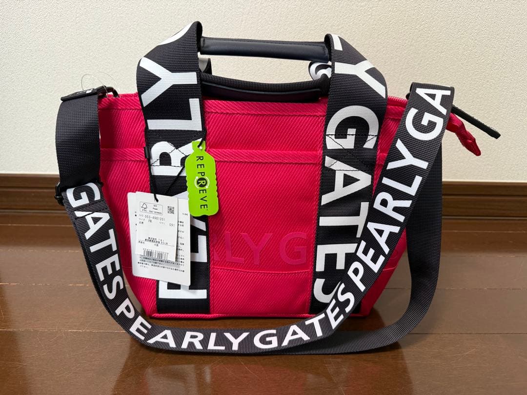PEARLY GATES パーリーゲイツ　カートバッグ　ピンク色　新品未使用