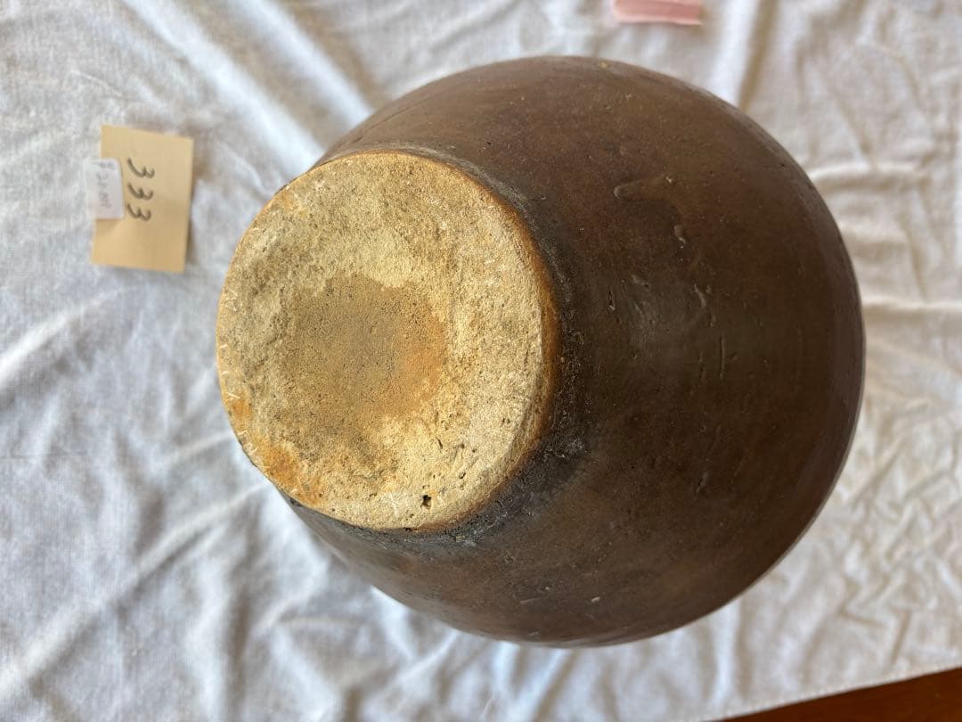 古備前　茶壺　 古民芸 　花瓶　置物飾り