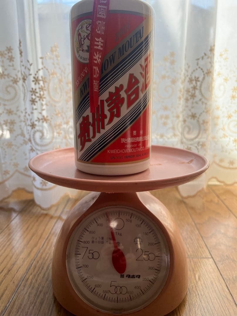 貴州茅台酒　Moutai 白酒 500ml 2005年製 グラス付き