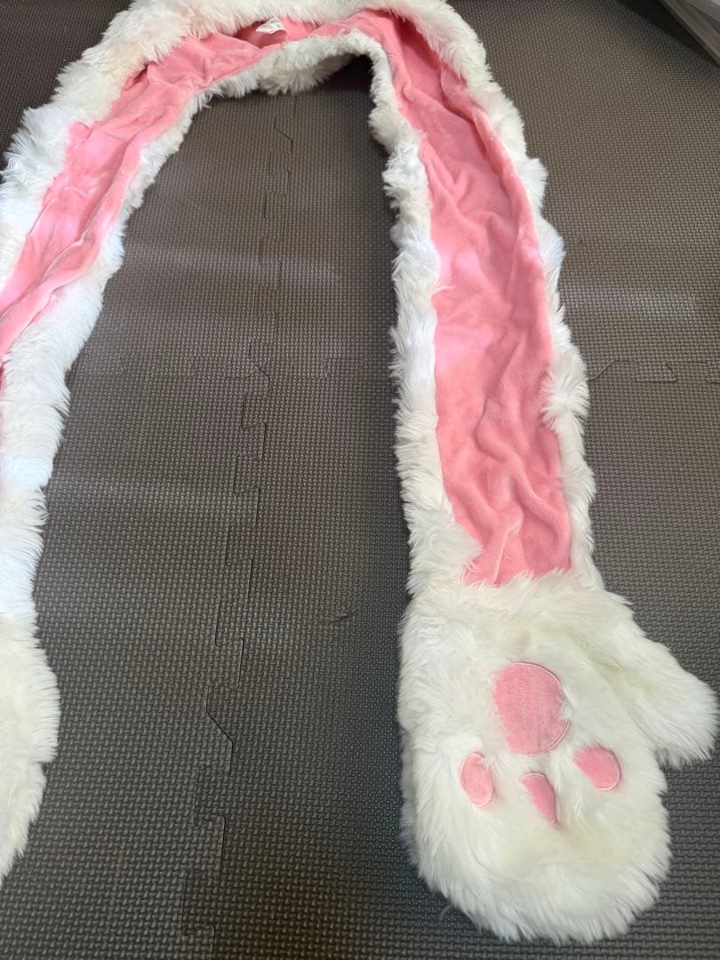 ディズニー マリーちゃんマフラーファンキャップ　値下げ可能