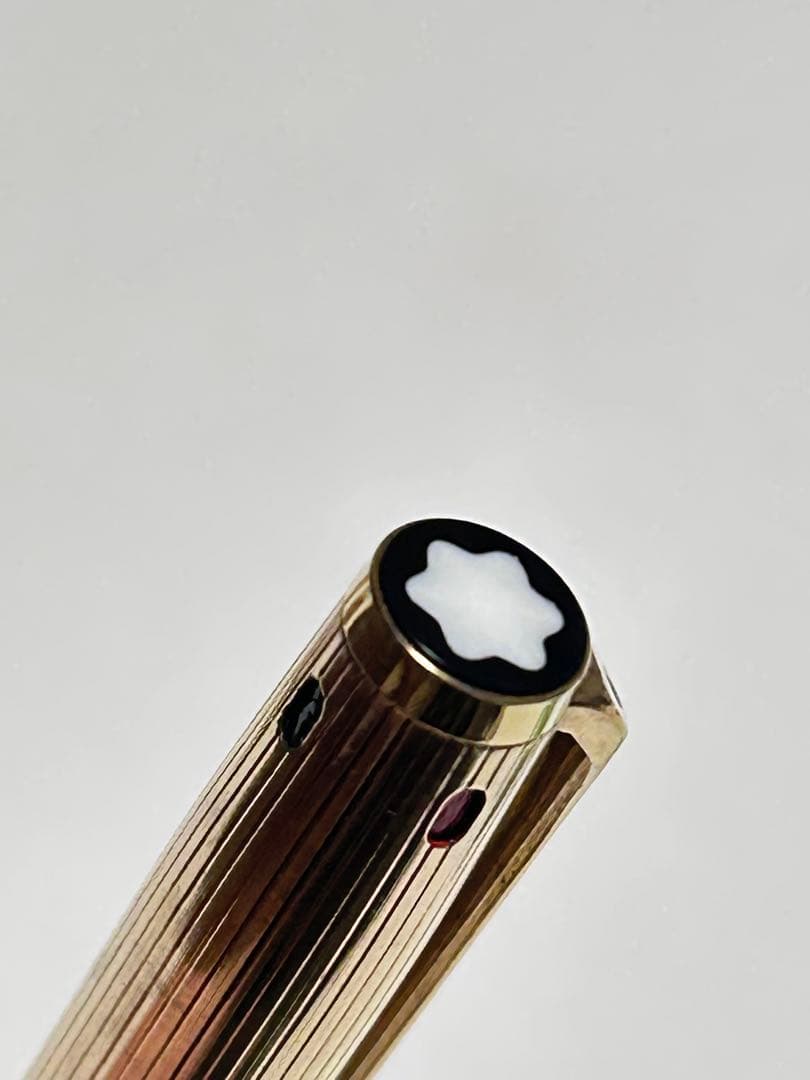 モンブラン MontBlanc pix-o-mat 4色ボールペン 金張り