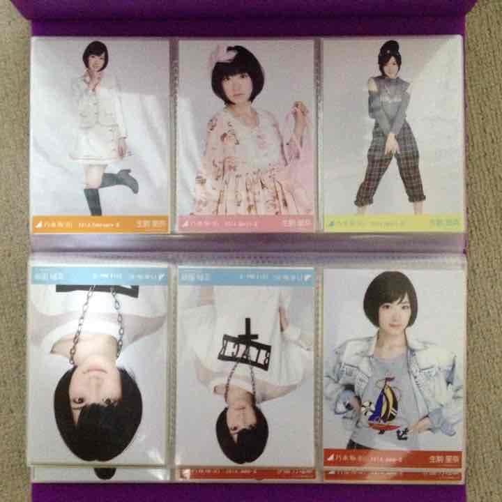 乃木坂46 生駒里奈 生写真 バラ