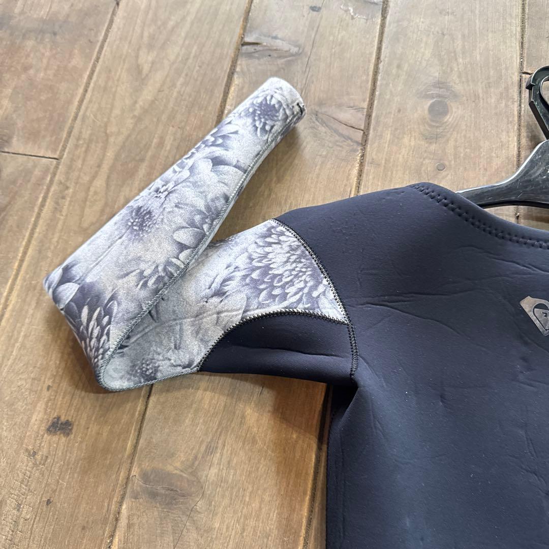 ROXY ロキシー　黒 長袖 ウェットスーツ　ロンスプ　MS