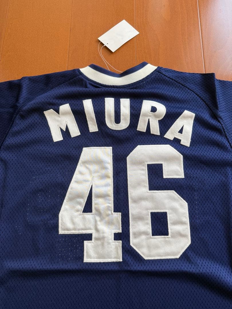 新品92年 大洋ホエールズ #46 三浦大輔 復刻ユニフォーム　ハマの番長