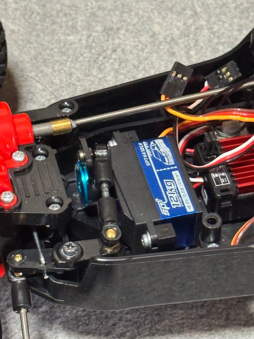 タミヤ4WDレーシングバギー マンタレイ2018オリジナル メカ・OP多数装着車