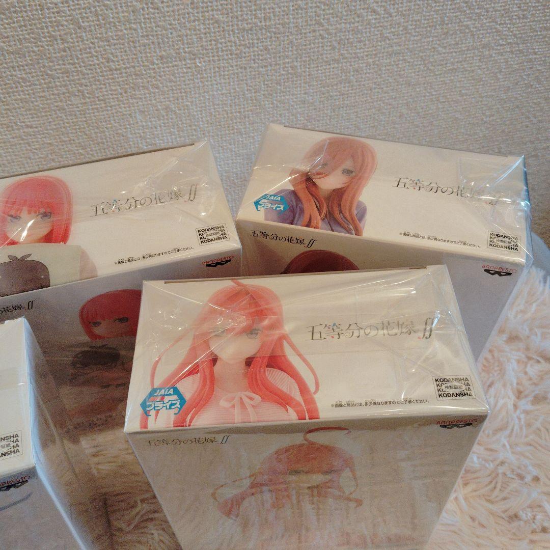 【即日発送】五等分の花嫁 フィギュア まとめ売り　二乃多め