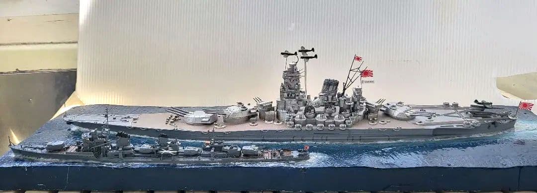 雪風駆逐艦と戦艦大和(1/450)の沖縄特攻or雪風映画のパンフレット