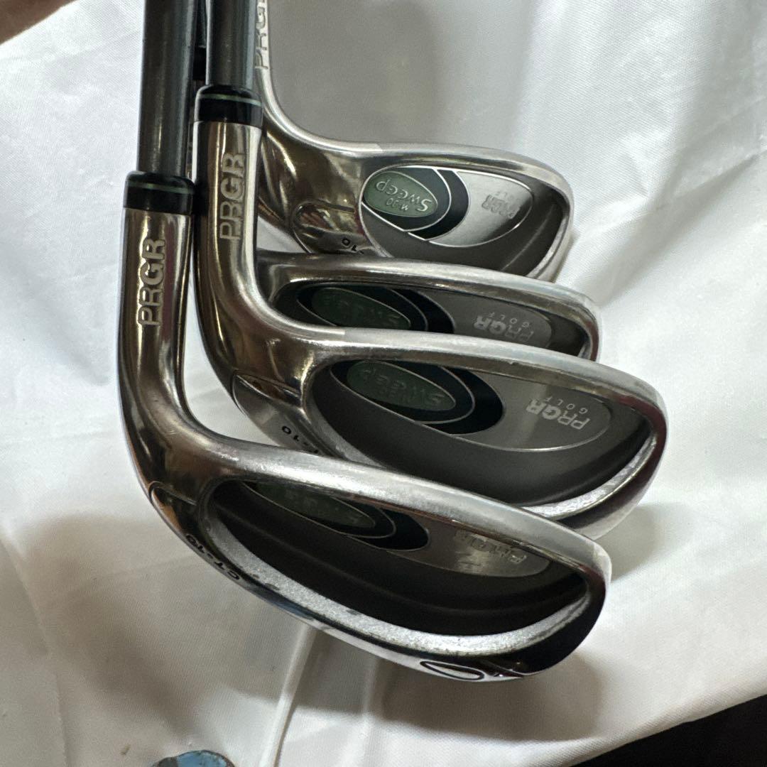 ☆女性・中古美品【PRGR＆ONOFFゴルフセット】SW＋AW付き☆