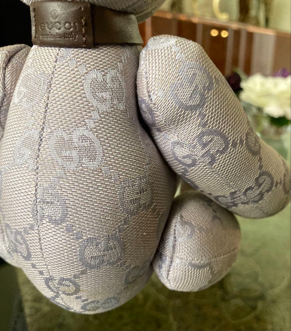 グッチ ロゴ入り テディベア